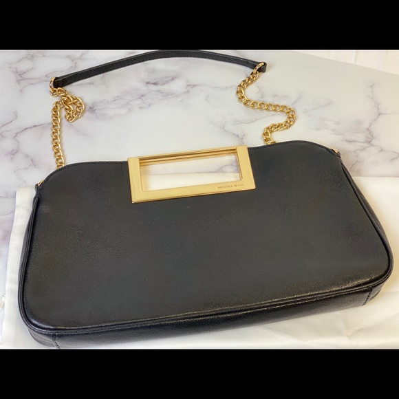 Michael Kors leather clutch. - Picture 6 of 6